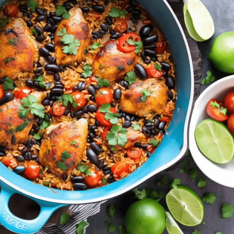 One Pot Mexican Chicken And Rice