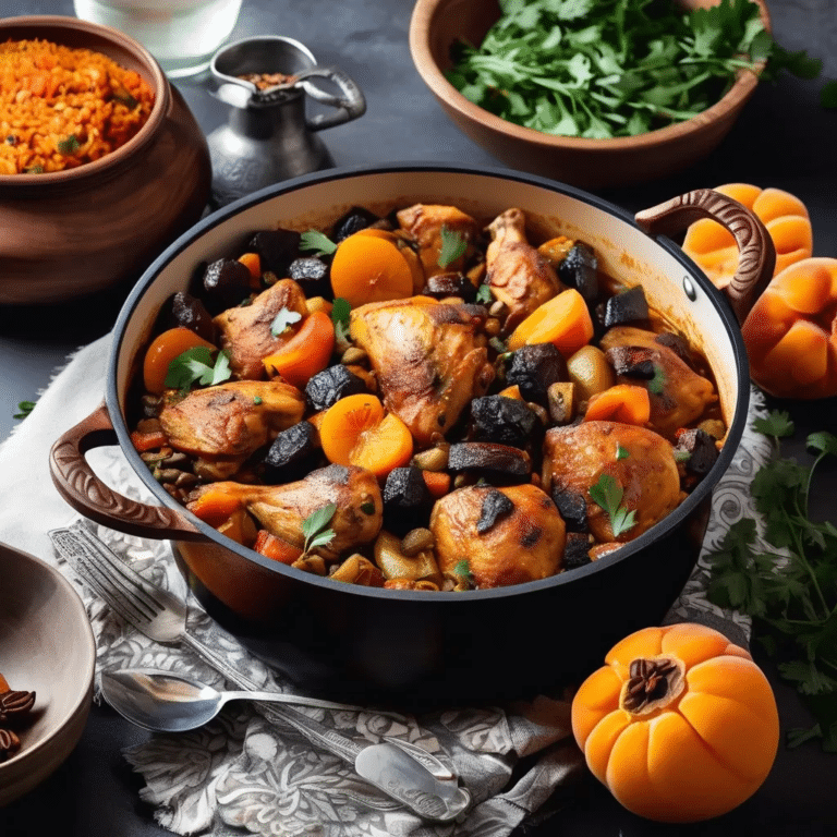 One-Pot Moroccan Chicken