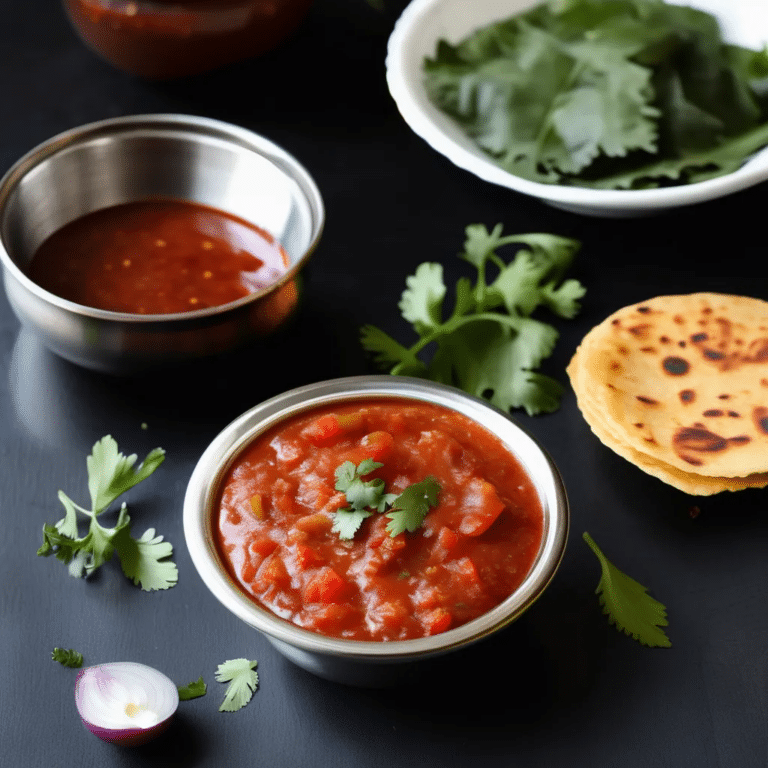 Onion Tomato Chutney