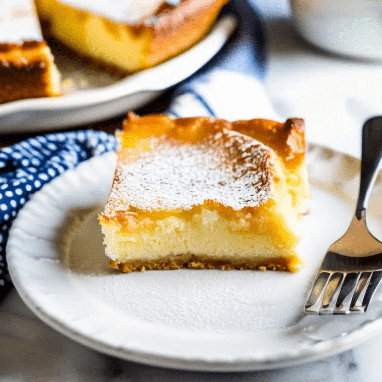Ooey Gooey Butter Cake