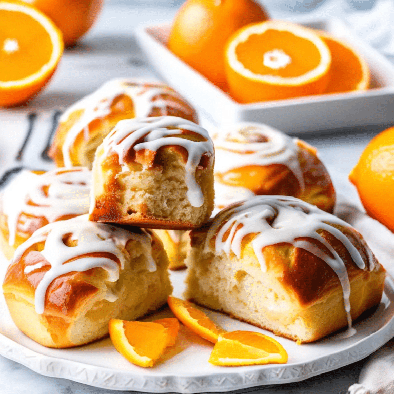 Orange Sweet Rolls