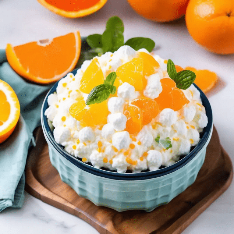 Orange Tapioca Salad