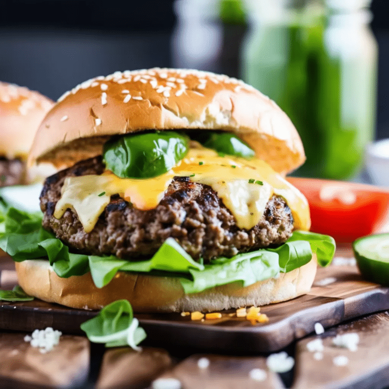 Oven-Baked Burgers