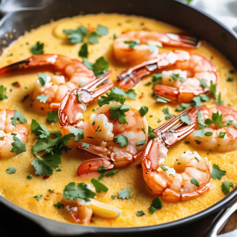 Oven-Baked Shrimp & Grits