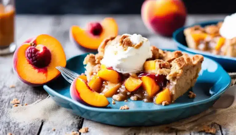 PALEO PEACH COBBLER