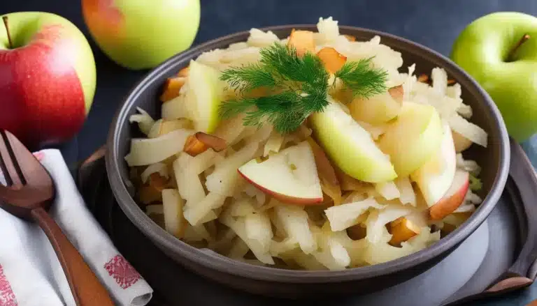 POLISH KRAUT WITH APPLES