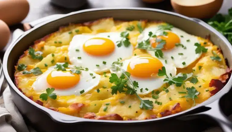 POTATO EGG BAKE