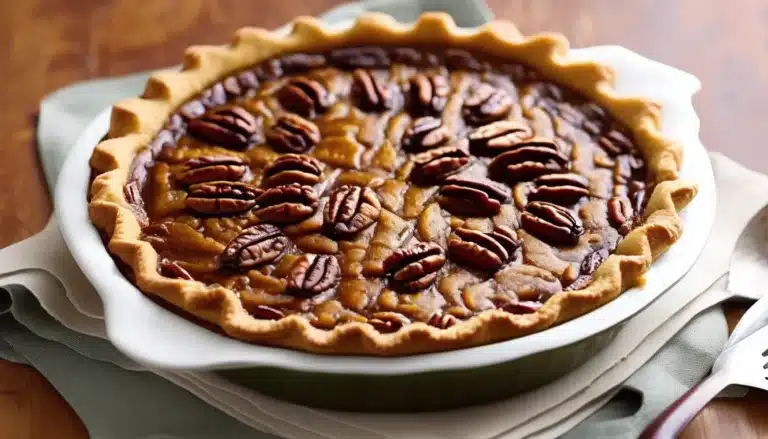PUMPKIN PECAN PIE