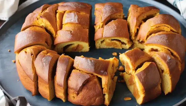 PUMPKIN PULL-APART BREAD