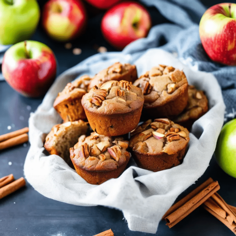 Paleo Apple Cinnamon Muffins