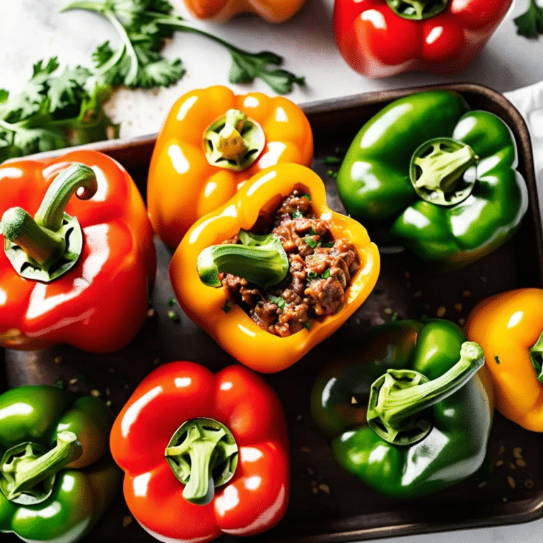 Paleo Stuffed Peppers