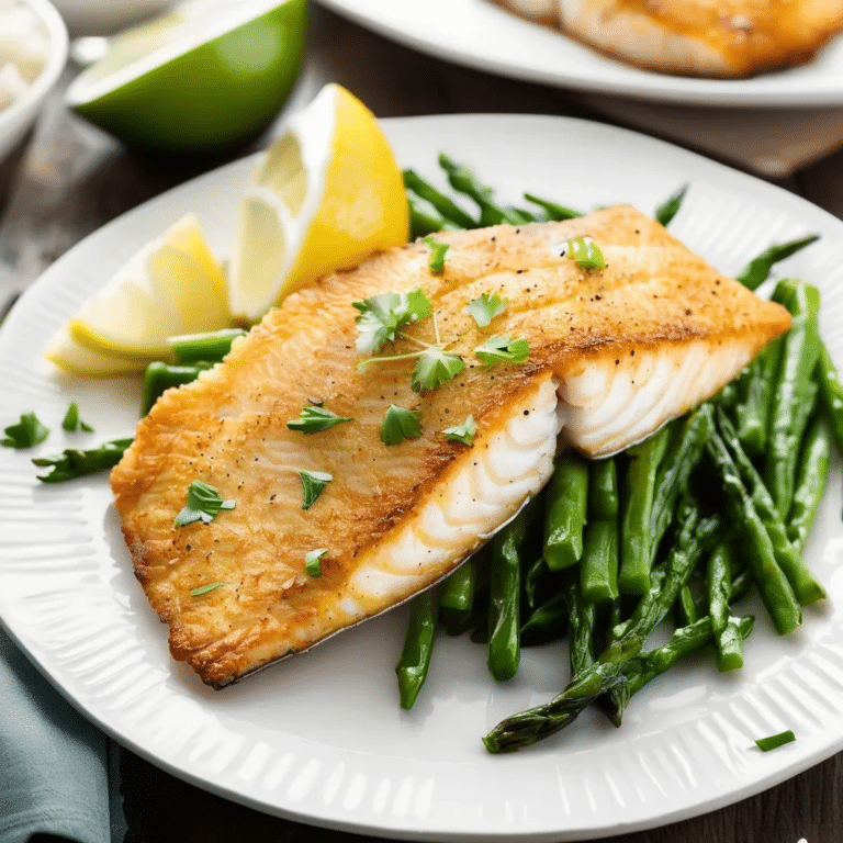Pan-Fried Fish Fillets