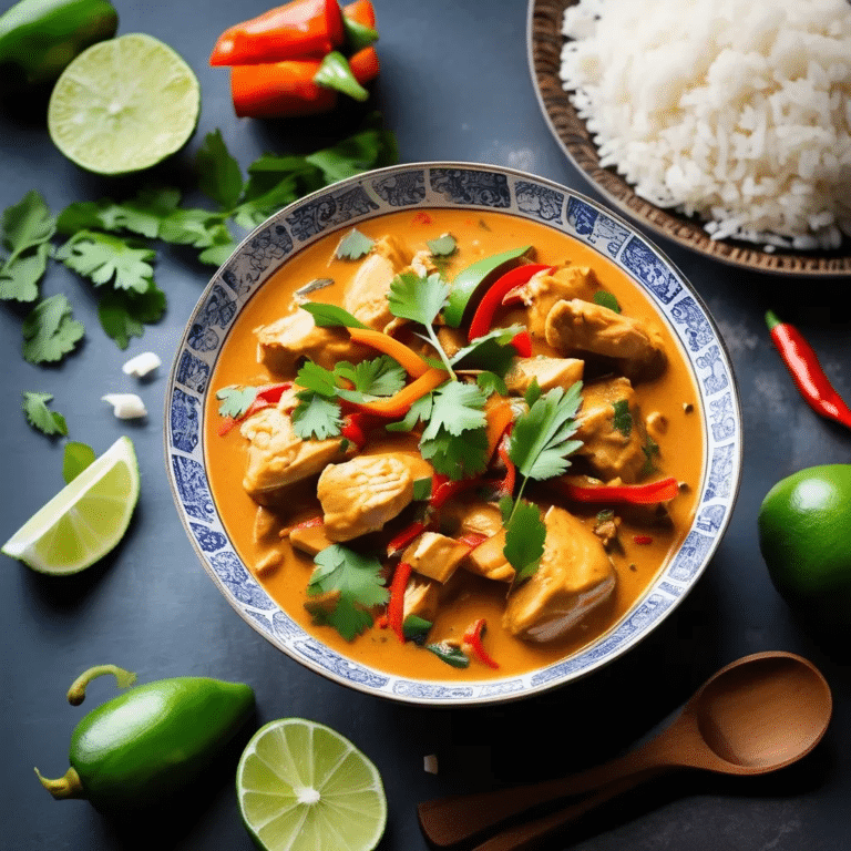 Panang Chicken Curry