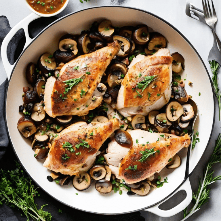 Pancetta and Mushroom-Stuffed Chicken Breast