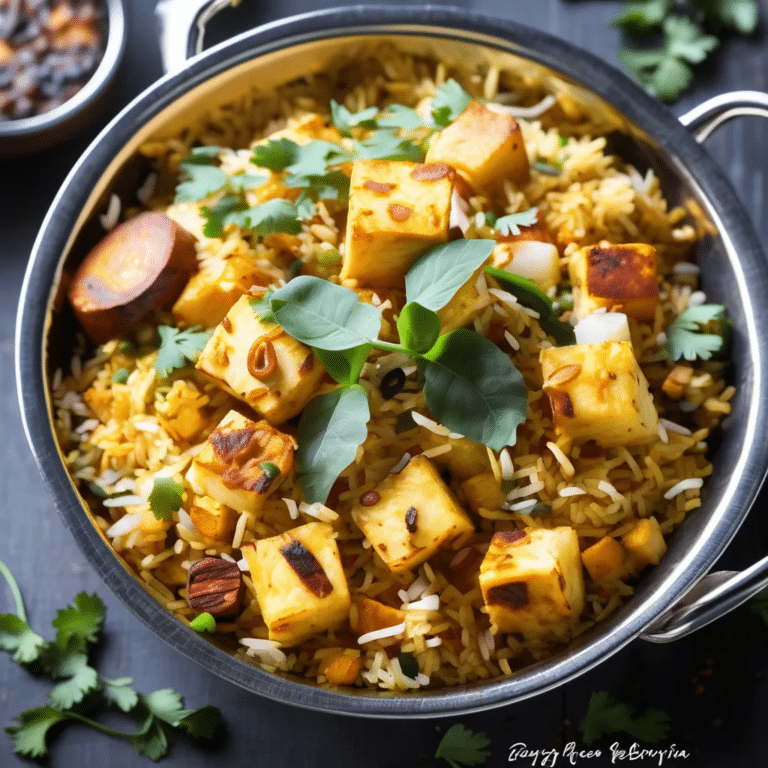 Paneer Biryani
