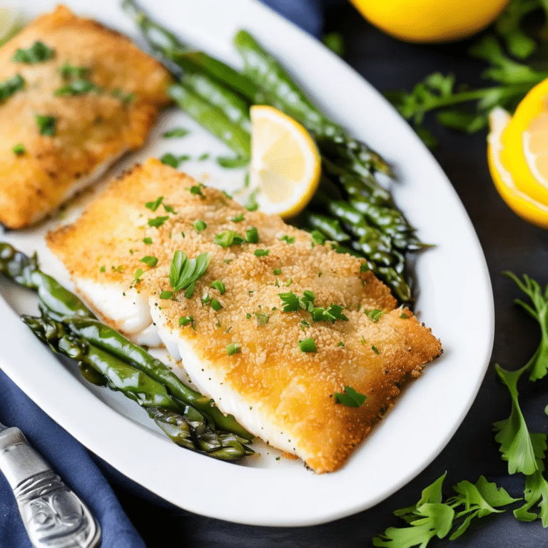 Panko-Crusted Baked Haddock