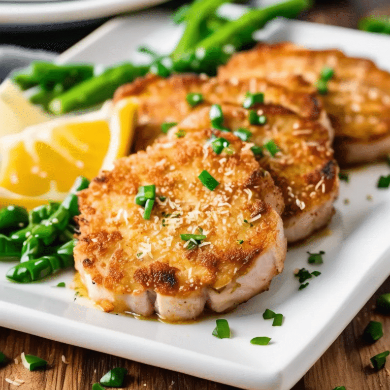 Parmesan Pork Medallions