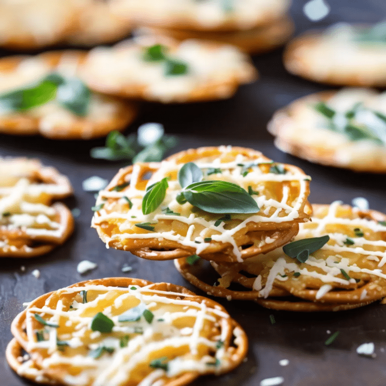 Parmesan-Pretzel Crisps
