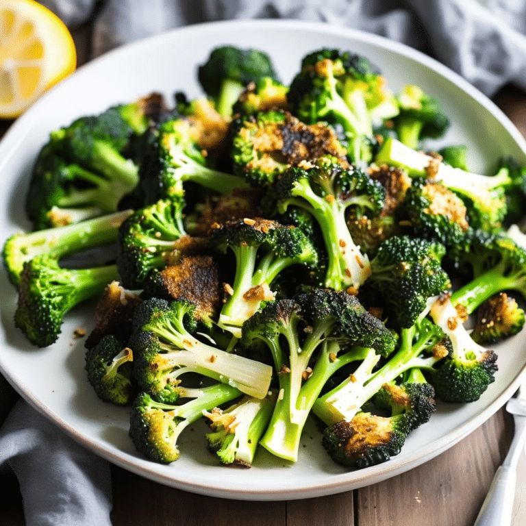 Parmesan Roasted Broccoli