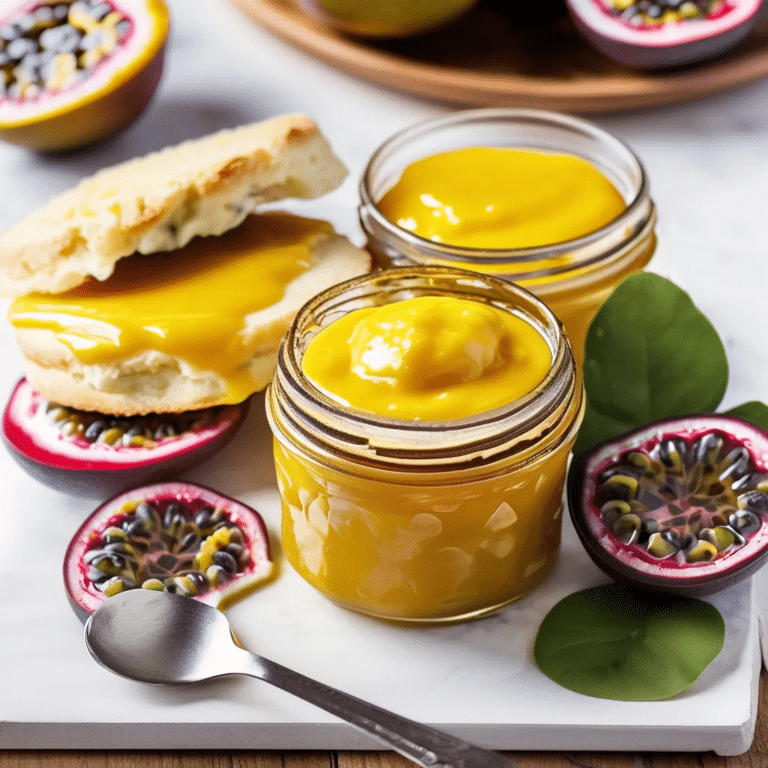 Passionfruit Curd
