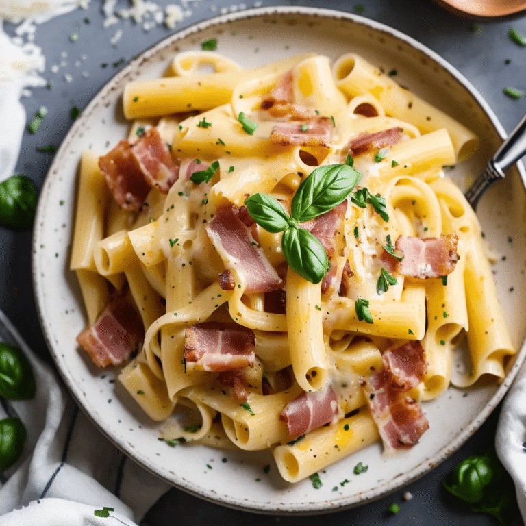 Pasta Alla Carbonara