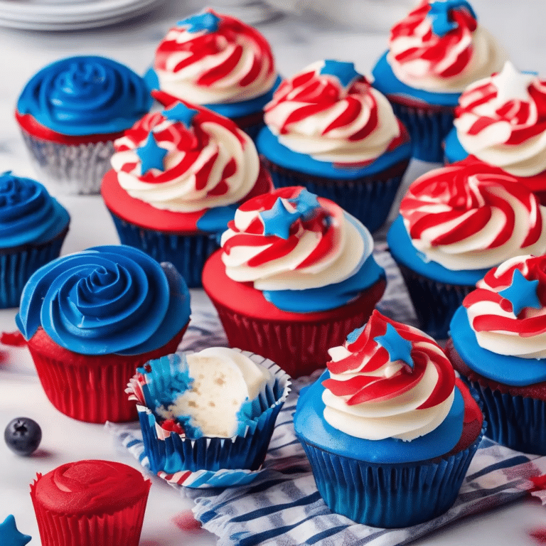 Patriotic Cupcakes