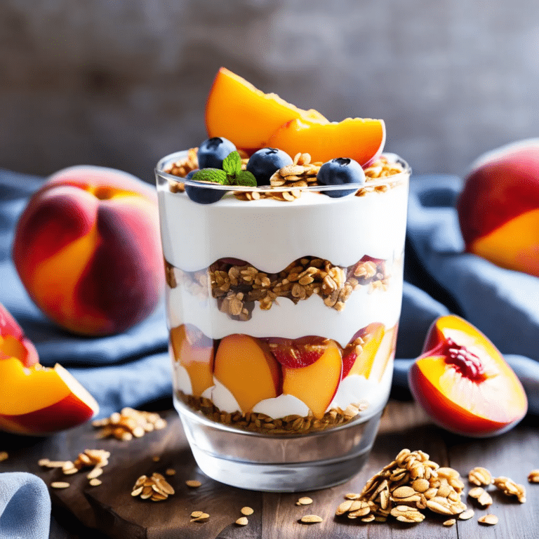 Peach Parfait