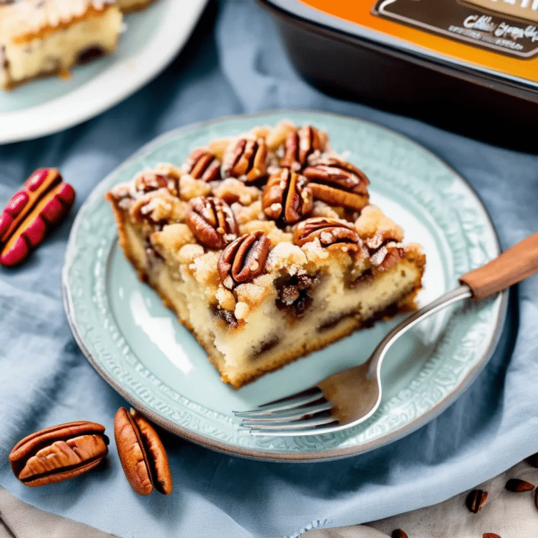 Pecan Coffee Cake