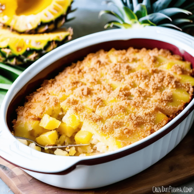 Pineapple Bake