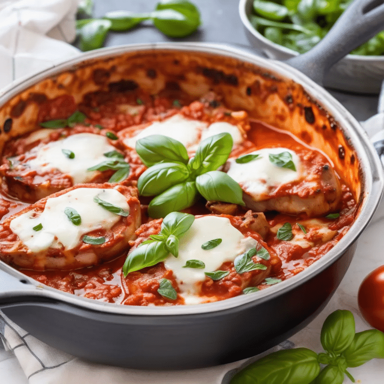 Pizzaiola Chops