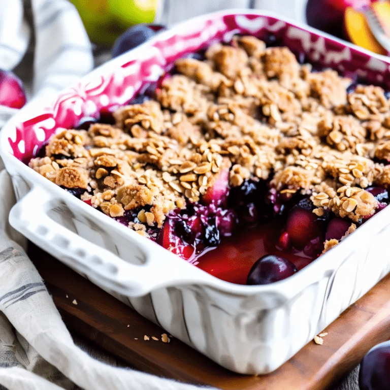 Plum Crisp