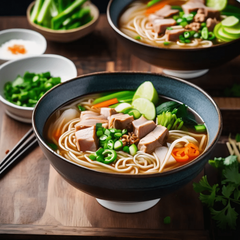 Pork Noodle Soup