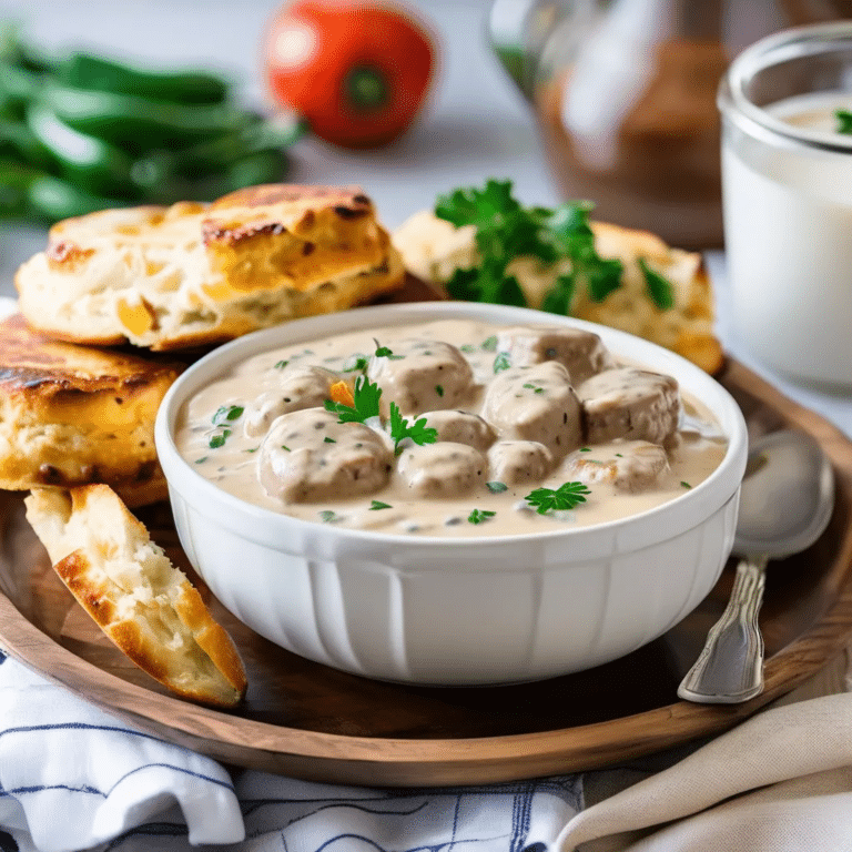 Pork Sausage Gravy