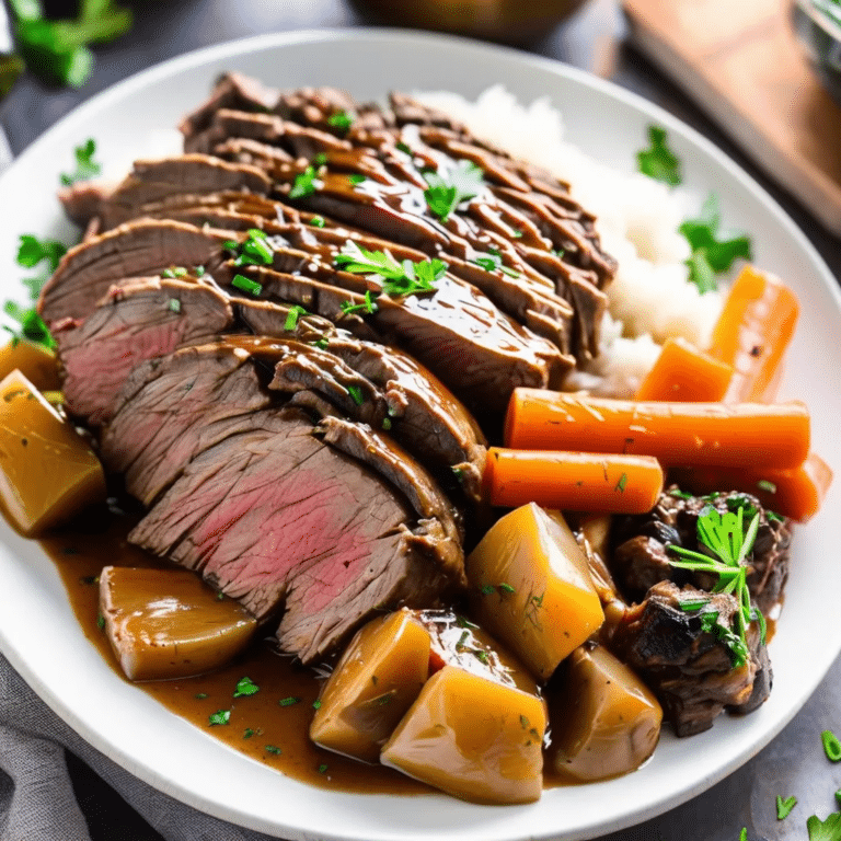 Pressure Cooker Pot Roast