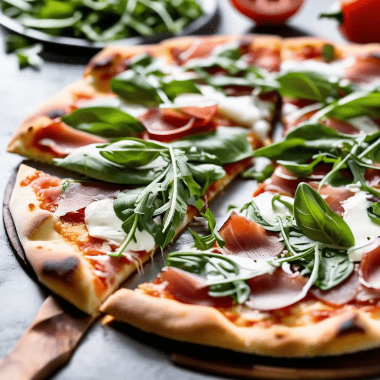 Prosciutto Pizza
