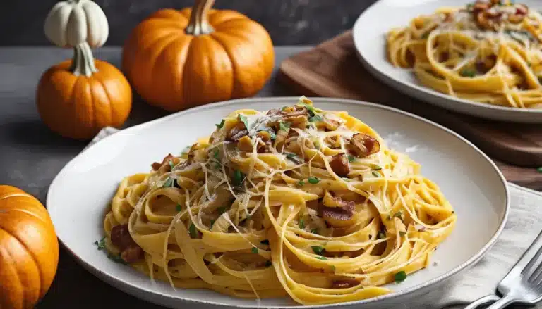 Pumpkin Carbonara