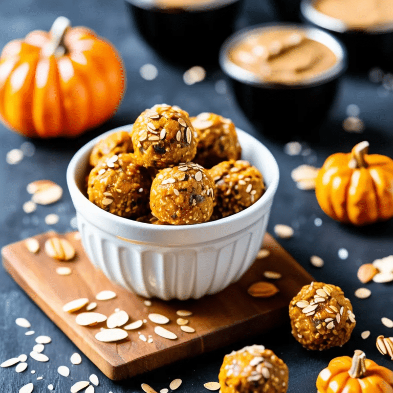 Pumpkin Energy Bites