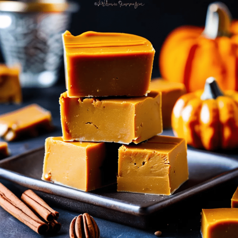 Pumpkin Pie Fudge