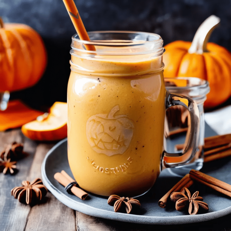 Pumpkin Pie Smoothie