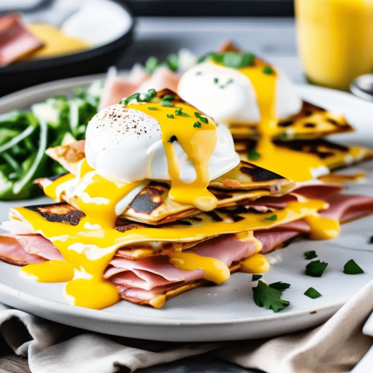 Quesadillas Benedict