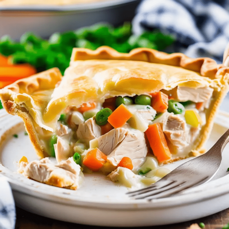 Quick And Easy Chicken Pot Pie