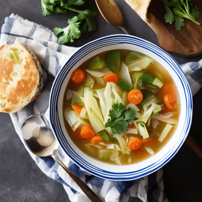 Quick Cabbage Soup