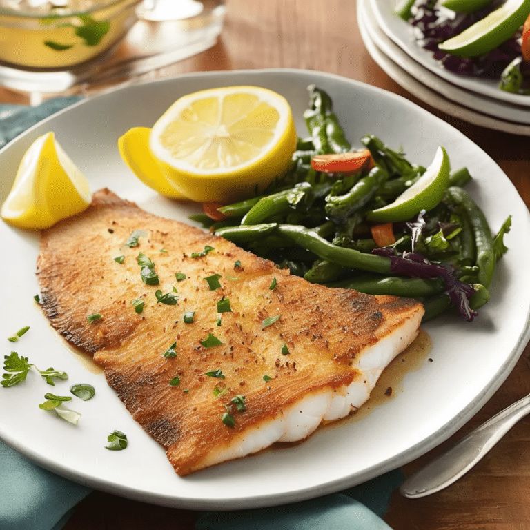 Quick Catfish Fillets