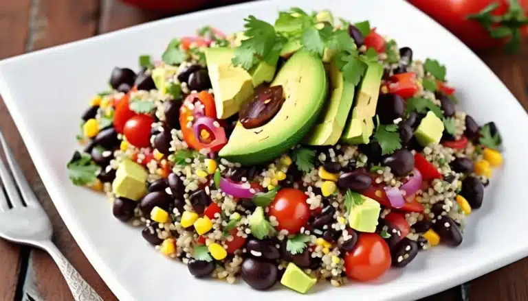 Quinoa And Black Bean Salad