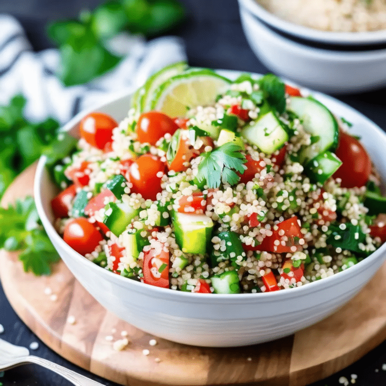 Quinoa Tabbouleh Salad