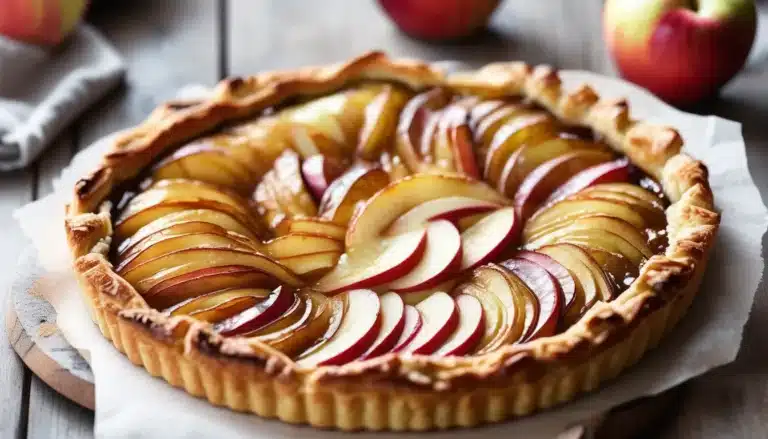 RUSTIC APPLE TART