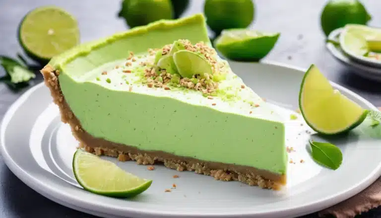 Raw Key Lime Pie