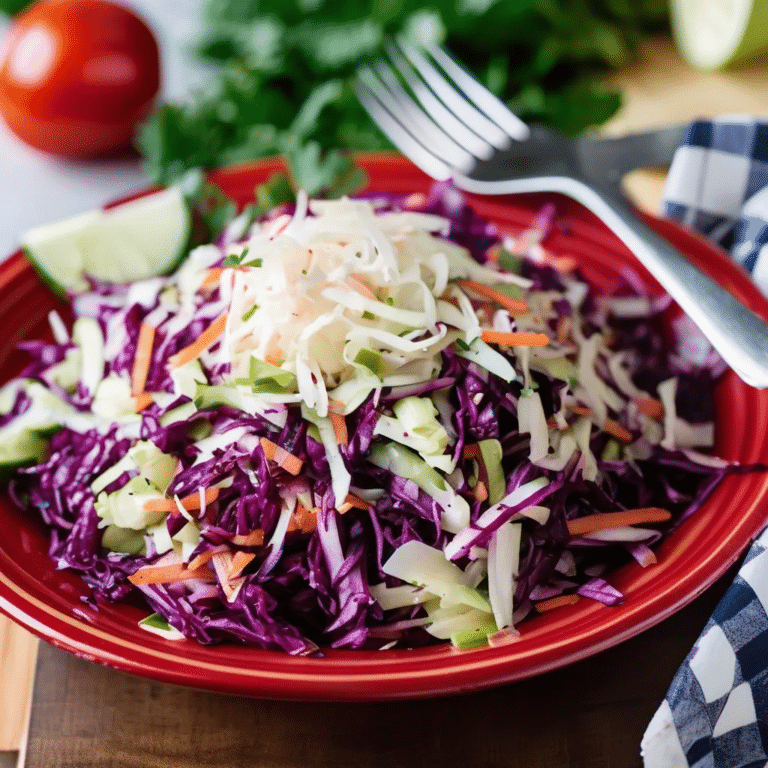 Red BBQ Slaw