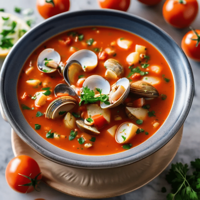 Rhode Island Red Clam Chowder