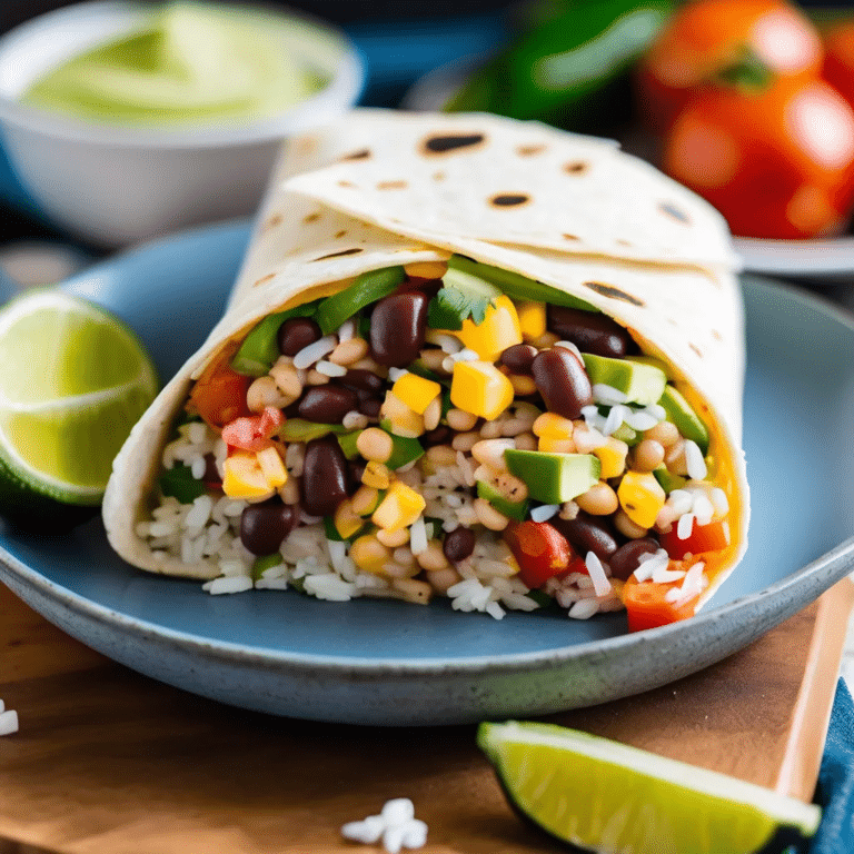 Rice And Bean Burritos